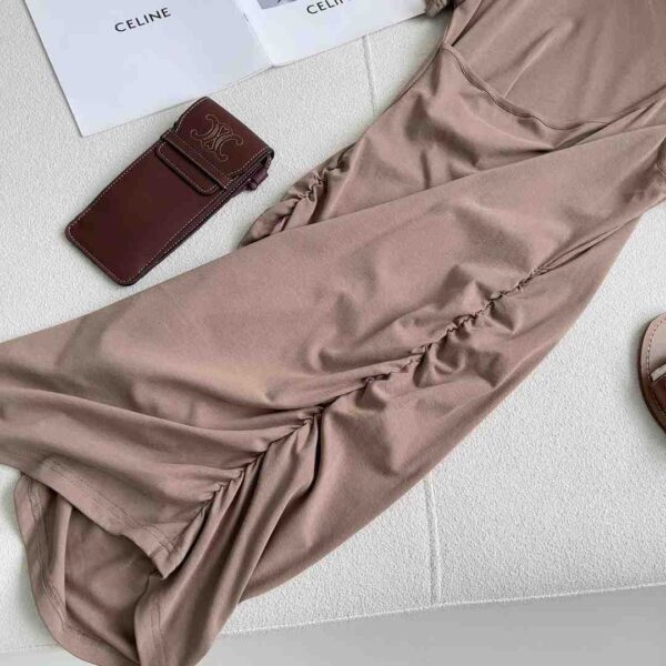 Two-Piece Irregular Dress Grey For Women