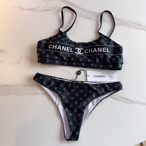 Two-Piece Swimsuit Dark Blue For Women