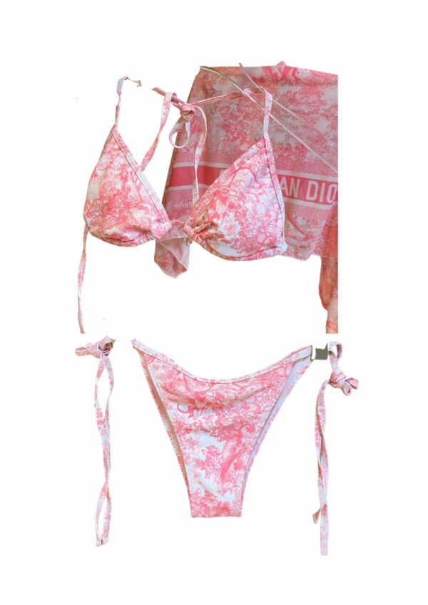 Two-Piece Swimsuit Pink For Women