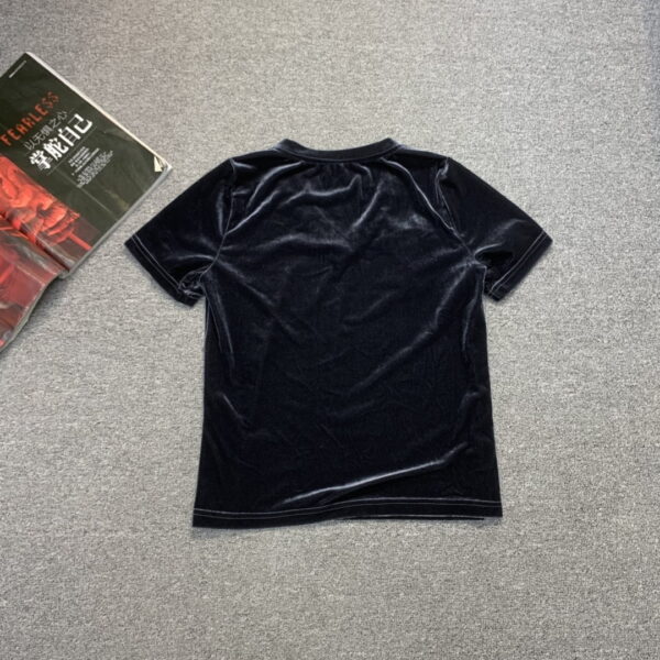 Velvet Material Trousers And Top Black For Women
