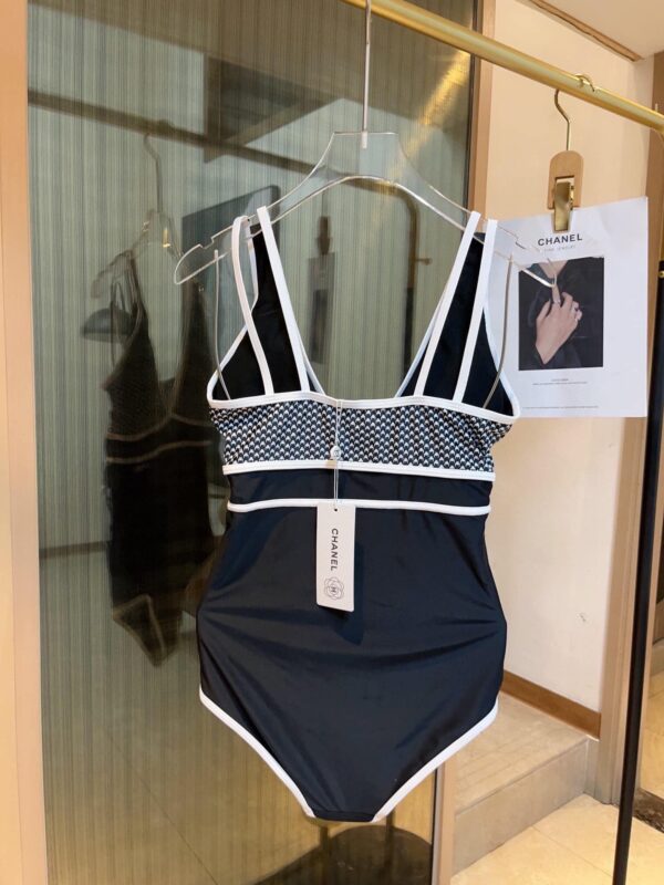 Waistline One-Piece Swimsuit Black For Women
