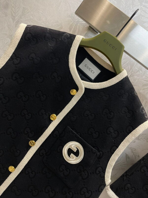 White Border Top And Shorts Black For Women