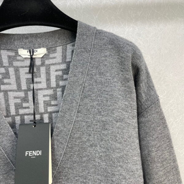 Wool Cardigan Grey For Women