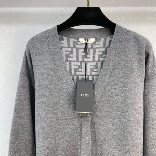Wool Cardigan Grey For Women
