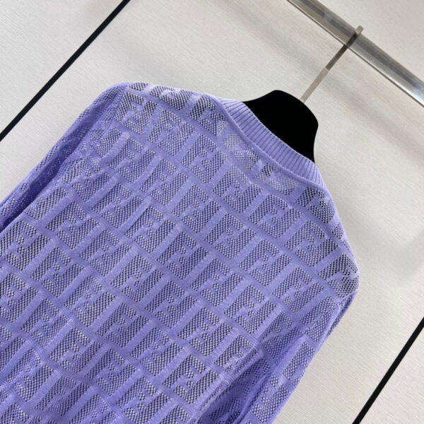 Wool Cardigan Purple For Women