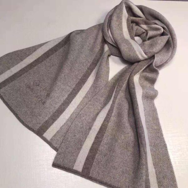 Woolen Scarf Light Grey For Women 