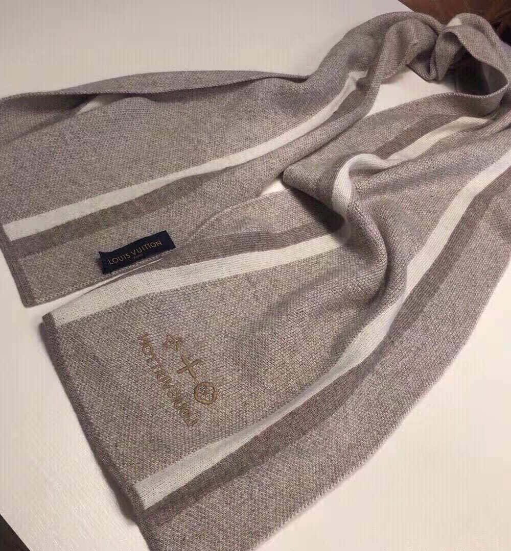 Woolen Scarf Light Grey For Women