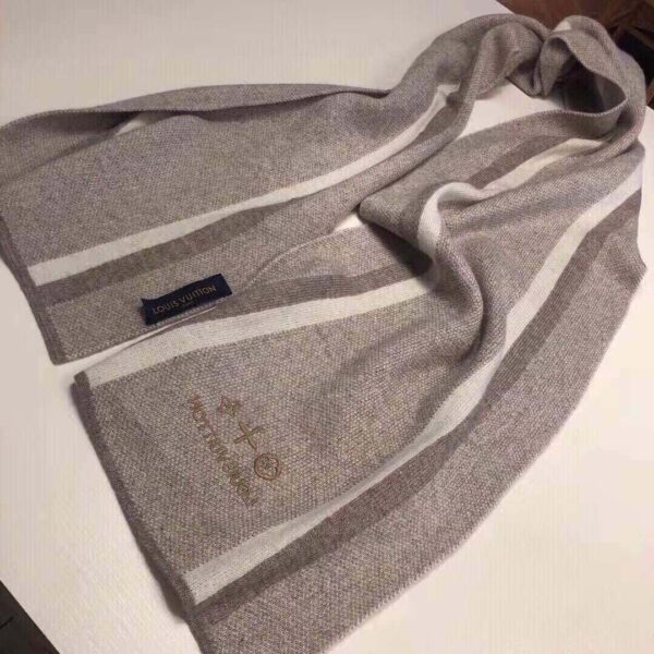Woolen Scarf Light Grey For Women