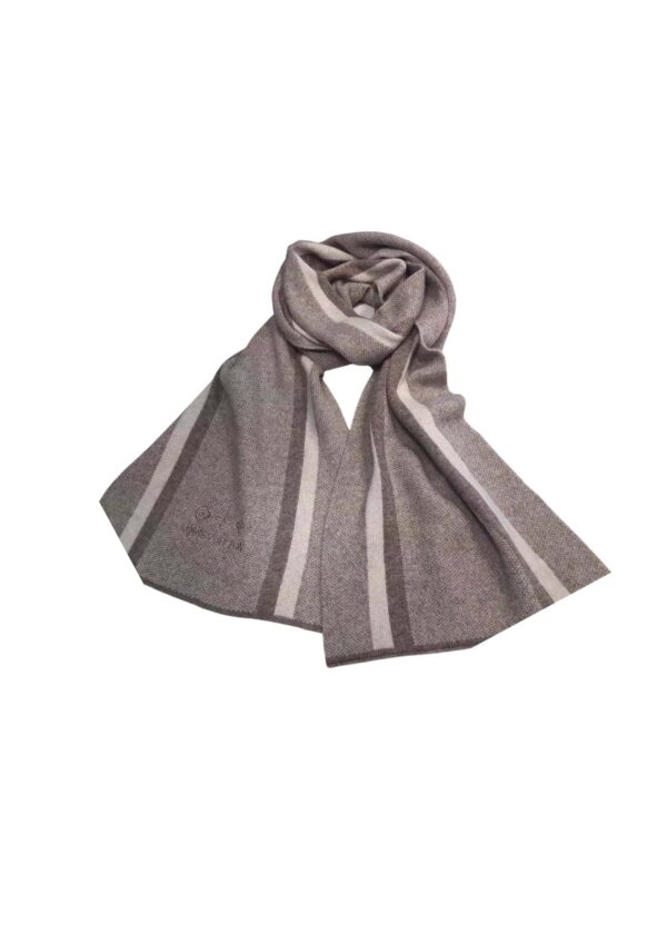 Woolen Scarf Light Grey For Women