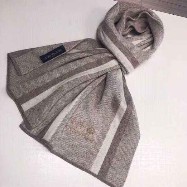 Woolen Scarf Light Grey For Women