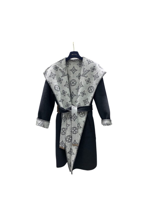 Wrap Coat Black For Women