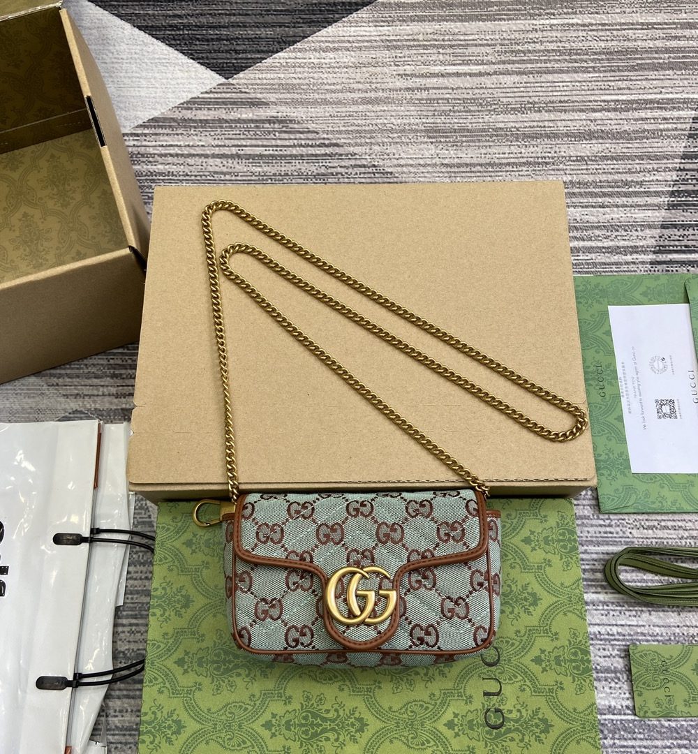 replica gg super mini shoulder bag