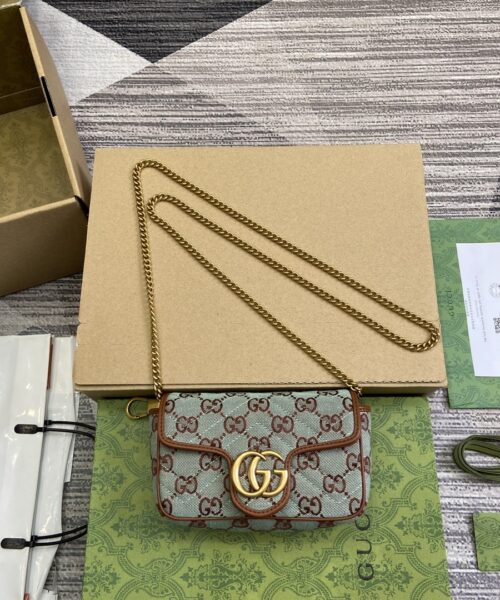 replica gg super mini shoulder bag