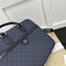 1:1 Replica Ophidia Medium GG Briefcase Dark Blue Exclusive For Men 792116 FACJT 8441