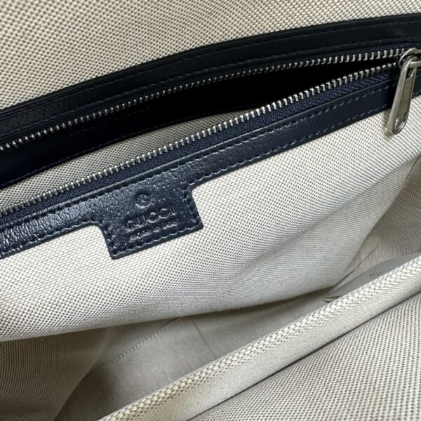 1:1 Replica Ophidia Medium GG Briefcase Dark Blue Exclusive For Men 792116 FACJT 8441
