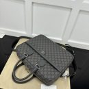 1:1 Replica Ophidia Medium GG Briefcase Dark grey Exclusive For Men 792116 FACJT 1244