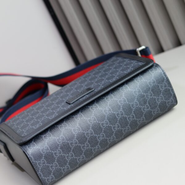 1:1 Replica GG CROSSBODY BAG P GG black Supreme canvas Exclusive For Women 771167 K5RLN 1095