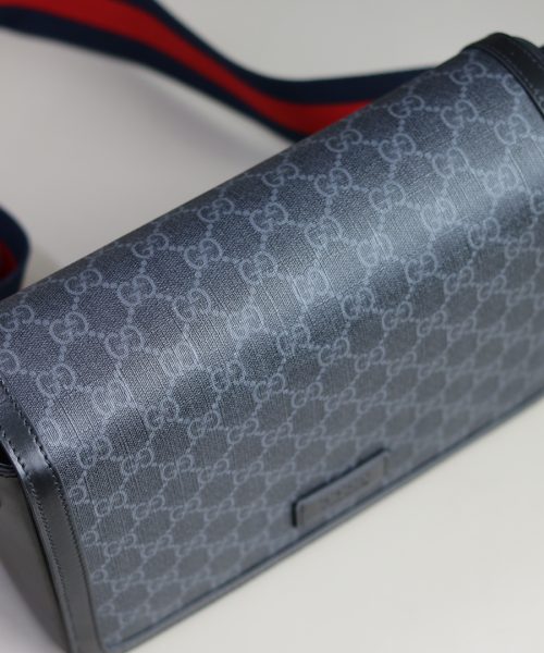 1:1 Replica GG CROSSBODY BAG P GG black Supreme canvas Exclusive For Women 771167 K5RLN 1095