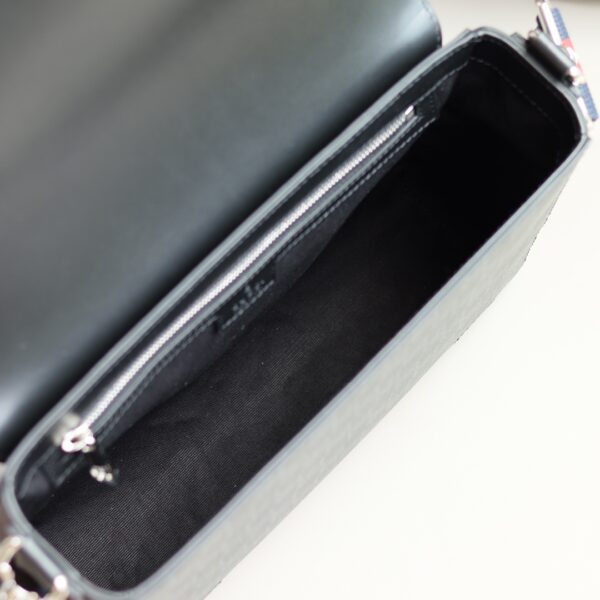 1:1 Replica GG CROSSBODY BAG P GG black Supreme canvas Exclusive For Women 771167 K5RLN 1095