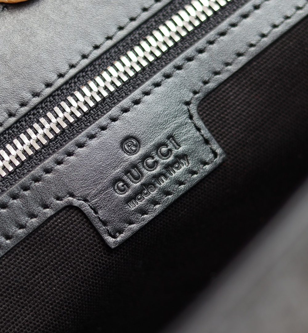 1:1 Replica GG CROSSBODY BAG P GG black Supreme canvas Exclusive For Women 771167 K5RLN 1095