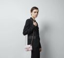 1:1 Replica GG MARMONT SUPER MINI BAG P Pink iridescent matelassé chevron leather Exclusive For Women ‎476433 AAC2U 5826