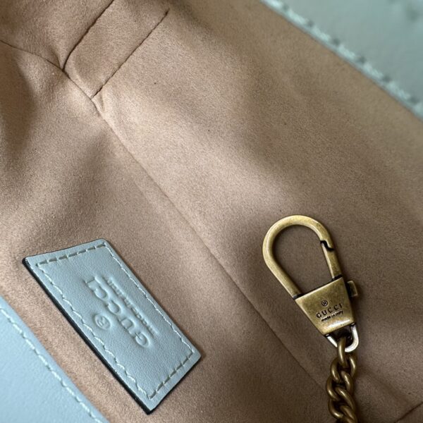 1:1 Replica GG MARMONT SUPER MINI BAG P Turquoise Exclusive For Women 476433
