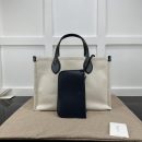 1:1 Replica GG MEDIUM TOTE BAG WITH GUCCI PRINT P BLACK  Exclusive For Women 772176