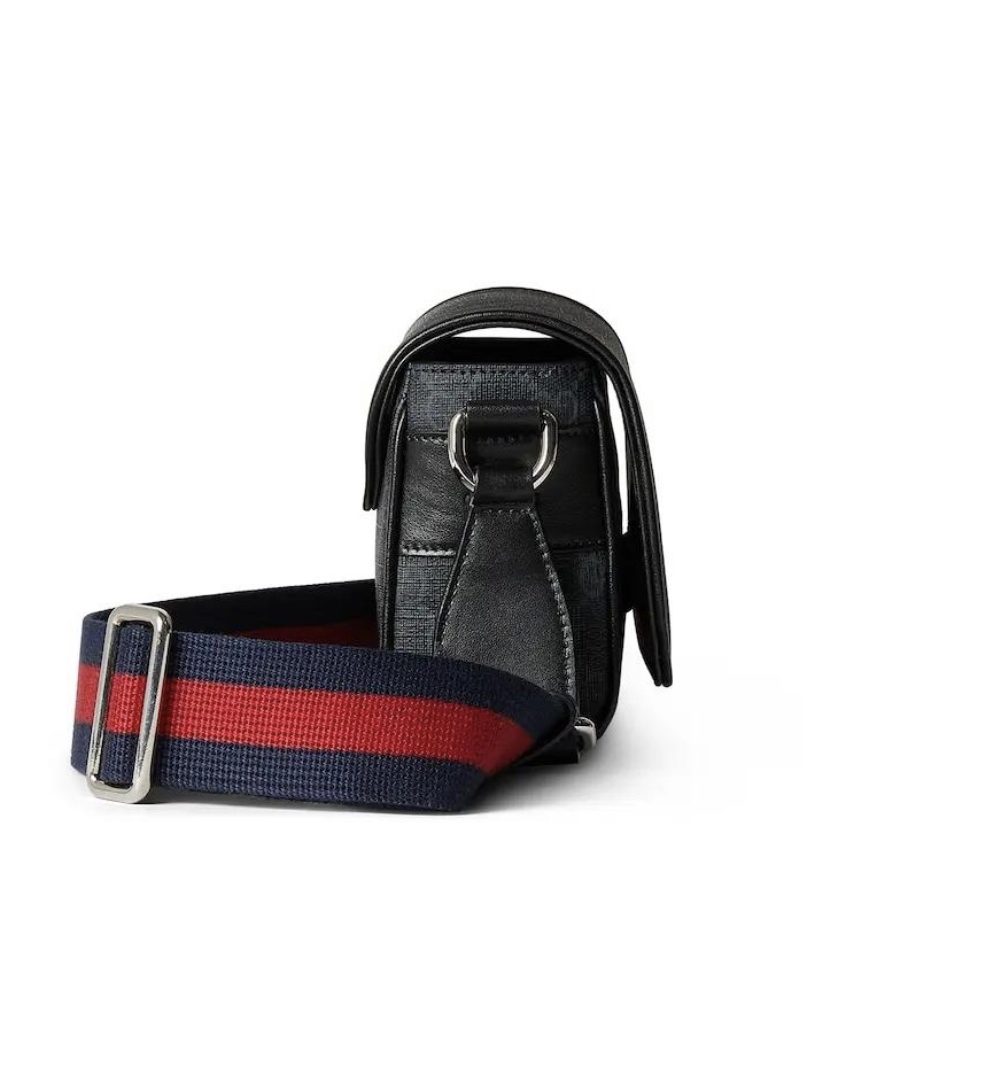 1:1 Replica GG SUPER MINI BAG P Black GG Supreme canvas Exclusive For Men‎ 791741 FADJA 1042