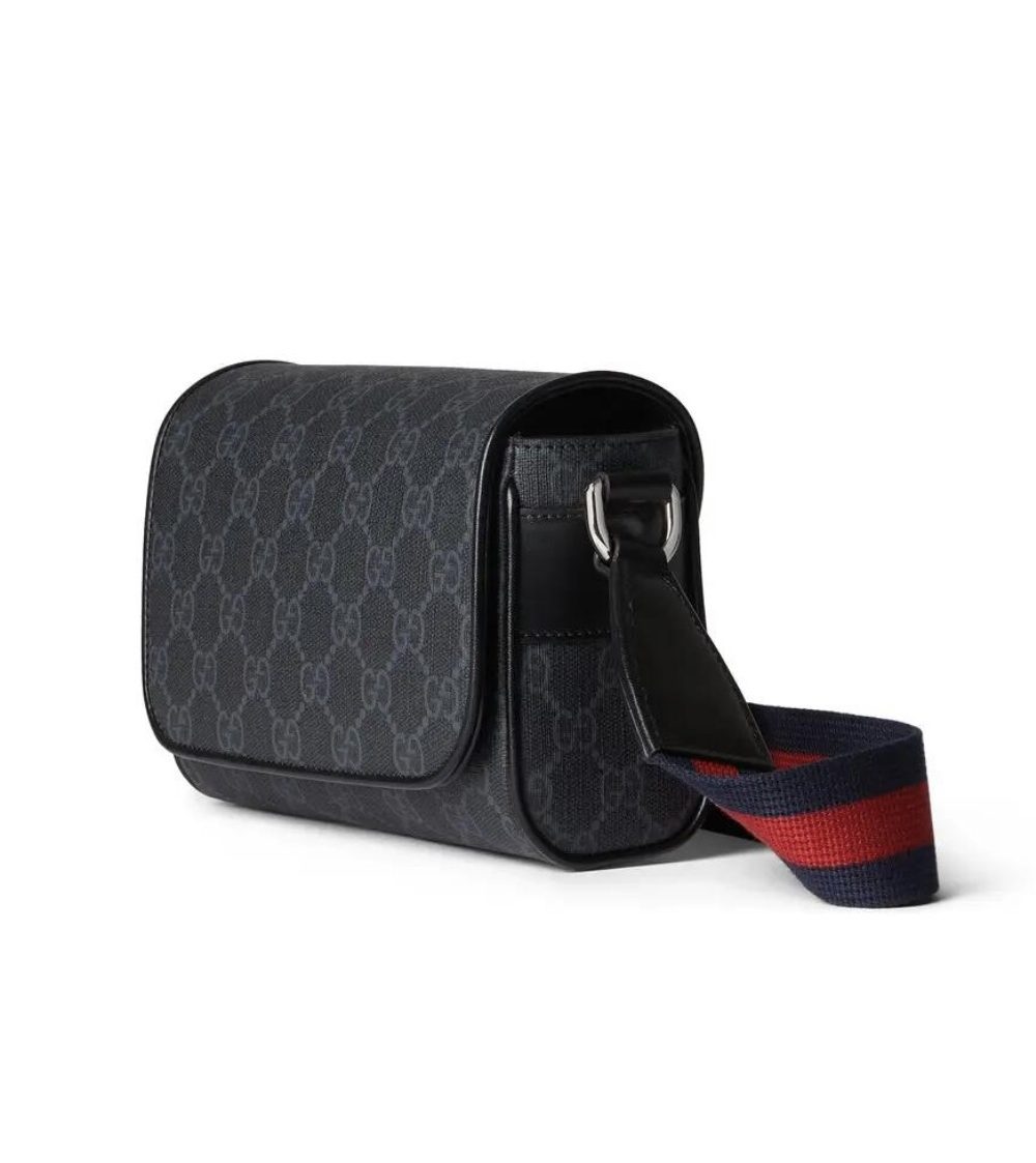 1:1 Replica GG SUPER MINI BAG P Black GG Supreme canvas Exclusive For Men‎ 791741 FADJA 1042