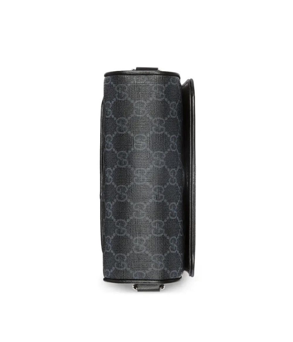 1:1 Replica GG SUPER MINI BAG P Black GG Supreme canvas Exclusive For Men‎ 791741 FADJA 1042