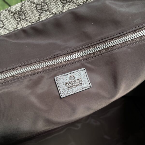 1:1 Replica GG TENDER MEDIUM TOTE BAG P Beige and ebony GG Supreme Tender canvas Exclusive For Women 763287 FACHL 8844