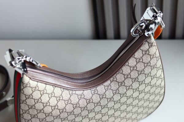 1:1 Replica GUCCI ATTACH MEDIUM SHOULDER BAG P Beige and blue GG Supreme canvas Exclusive For Women 702823 96GRN 4082