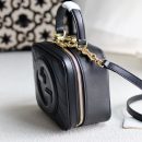 1:1 Replica GUCCI BLONDIE TOP HANDLE BAG P BLACK LEATHER Exclusive For Women 744434 1IV0G 1000