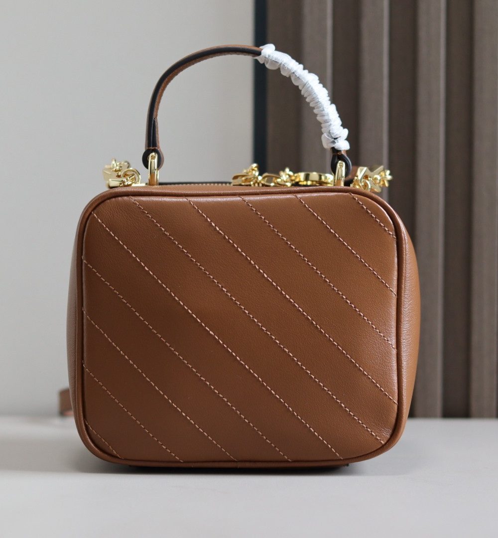 1:1 Replica GUCCI BLONDIE TOP HANDLE BAG P Cuir leather Exclusive For Women 744434 1IV0G 2535