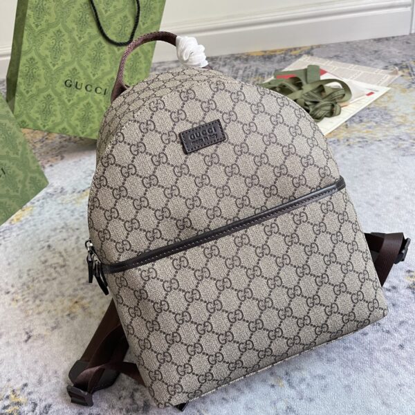 1:1 Replica GUCCI CHILDRENS BACKPACK P Beige and ebony GG Supreme canvas Exclusive For CHILDRENS 782708 FAC4E 9771