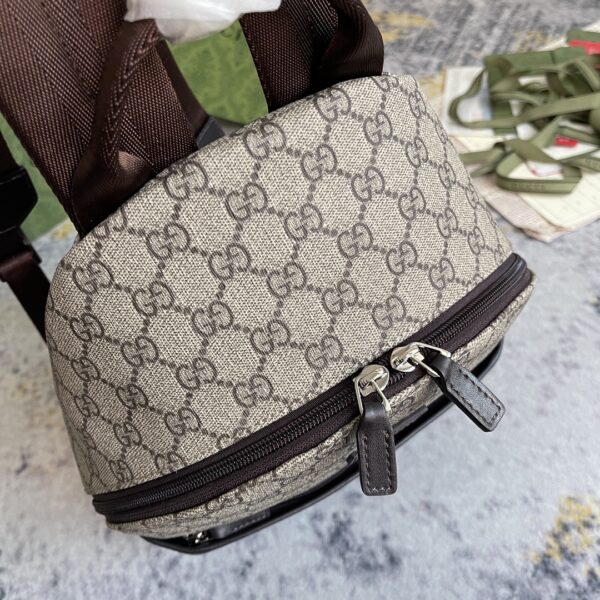 1:1 Replica GUCCI CHILDRENS BACKPACK P Beige and ebony GG Supreme canvas Exclusive For CHILDRENS 782708 FAC4E 9771