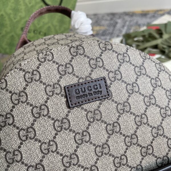 1:1 Replica GUCCI CHILDRENS BACKPACK P Beige and ebony GG Supreme canvas Exclusive For CHILDRENS 782708 FAC4E 9771