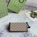 1:1 Replica GUCCI LUCE MINI SHOULDER BAG P Beige and ebony Original GG canvas Exclusive For Women 790038 FADHW 9742