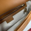 1:1 Replica GUCCI LUCE SMALL SHOULDER BAG Brown And White Canvas Exclusive For Women 786027 FADGF 9041