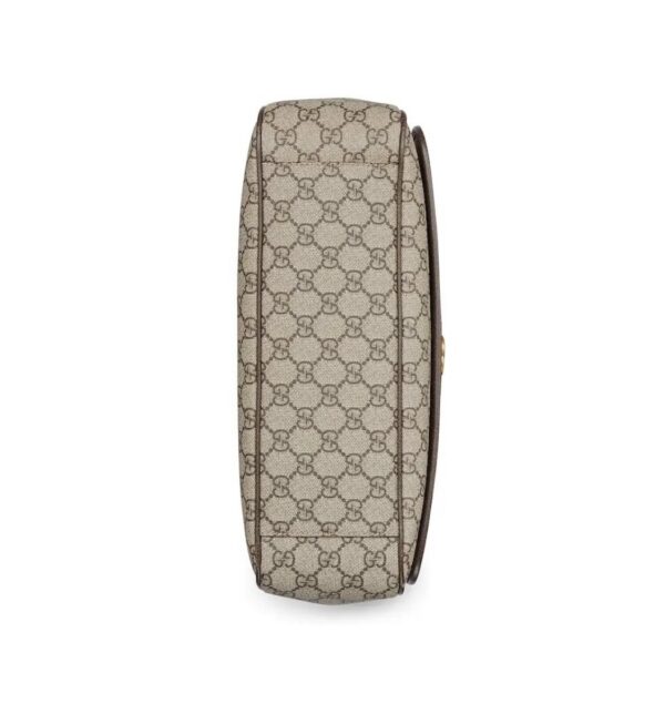 1:1 Replica GUCCI OPHIDIA GG LARGE CROSSBODY BAG P Beige and ebony GG Supreme canvas Exclusive For Women 792119 FACJQ 9741