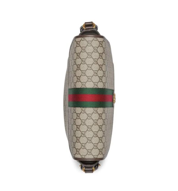 1:1 Replica GUCCI OPHIDIA GG LARGE CROSSBODY BAG P Beige and ebony GG Supreme canvas Exclusive For Women 792119 FACJQ 9741