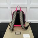 1:1 Replica GUCCI OPHIDIA GG SMALL BACKPACK P Beige and ebony GG Supreme canvas Exclusive For Women 547965 FADID 9762