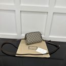 1:1 Replica OPHIDIA GG SUPER MINI SHOULDER BAG P Beige and ebony GG Supreme canvas Exclusive For Women 772311 K9GSG 8367