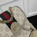 1:1 Replica GUCCI OPHIDIA MINI BACKPACK P grey Exclusive For Women 795221