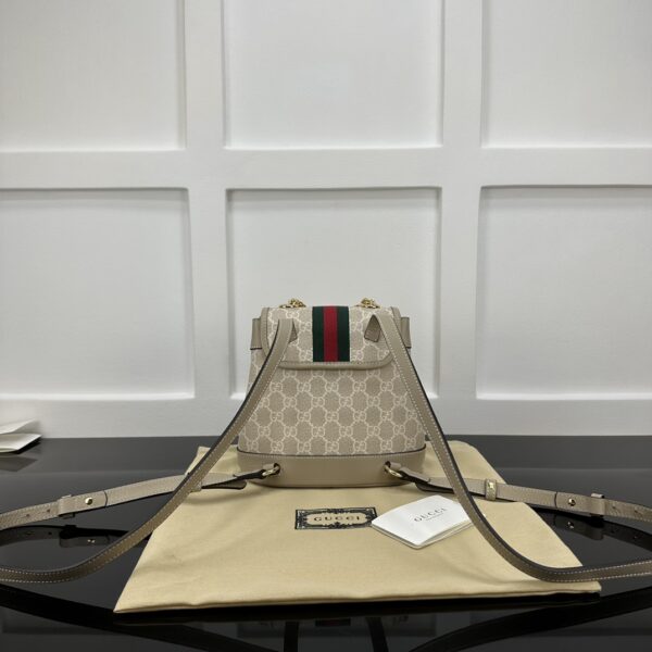 1:1 Replica GUCCI OPHIDIA MINI BACKPACK P grey Exclusive For Women 795221