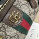 1:1 Replica GUCCI OPHIDIA SUPER MINI BAG P Beige and ebony GG Supreme canvas Exclusive For Women ‎781490 96IWG 8745