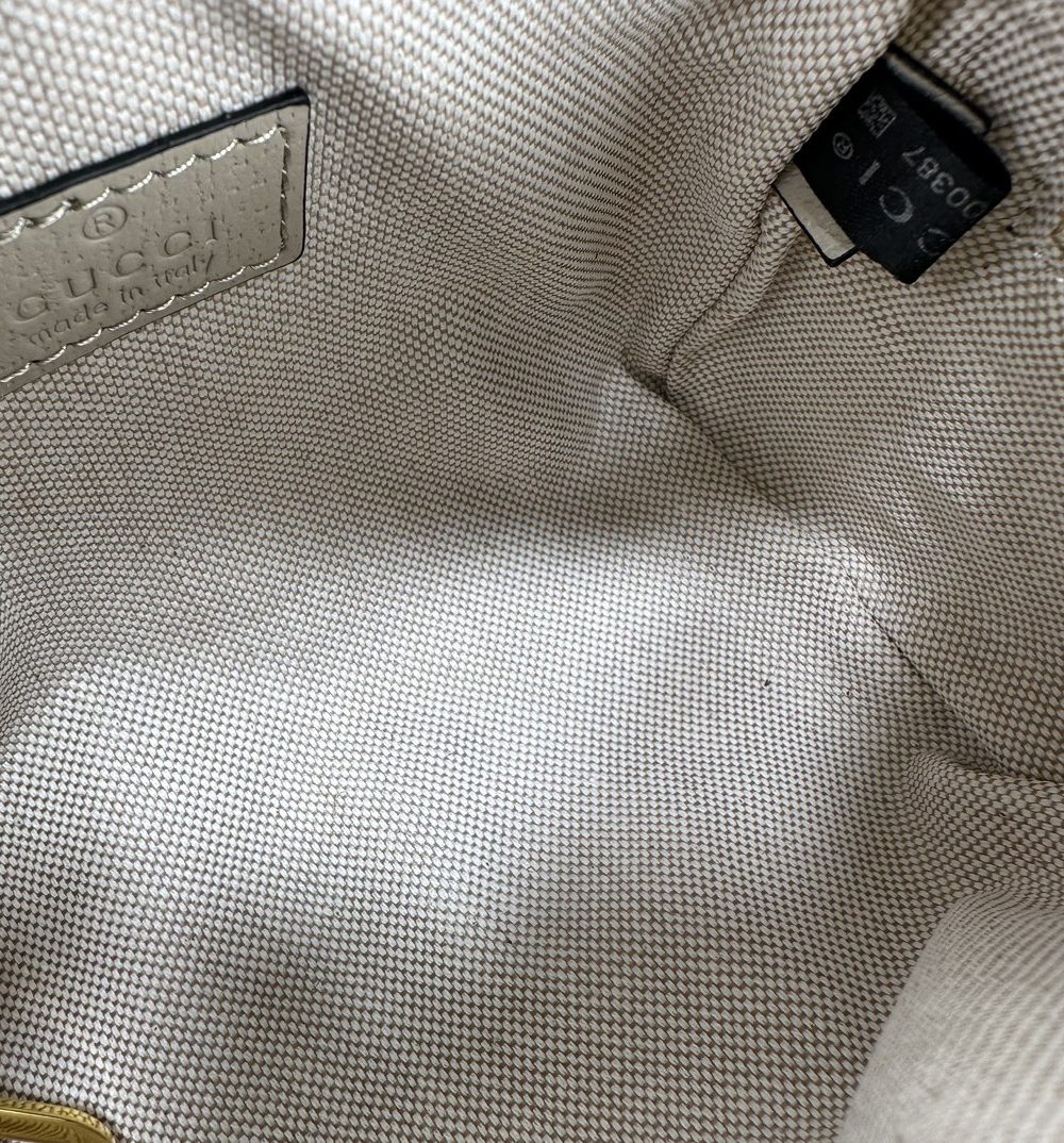 1:1 Replica GUCCI OPHIDIA SUPER MINI BAG P Beige and oatmeal GG Supreme canvas Exclusive For Women 781490 UULAG 9643