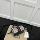 1:1 Replica GUCCI OPHIDIA SUPER MINI BAG P BLACK Exclusive For Women 781490