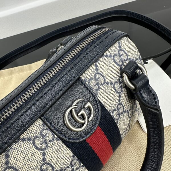 1:1 Replica GUCCI OPHIDIA SUPER MINI BAG P BLACK Exclusive For Women 781490