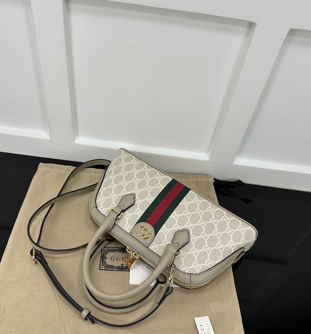 1:1 Replica GUCCI SMALL TOP HANDLE BAG P grey Exclusive For Women 795249